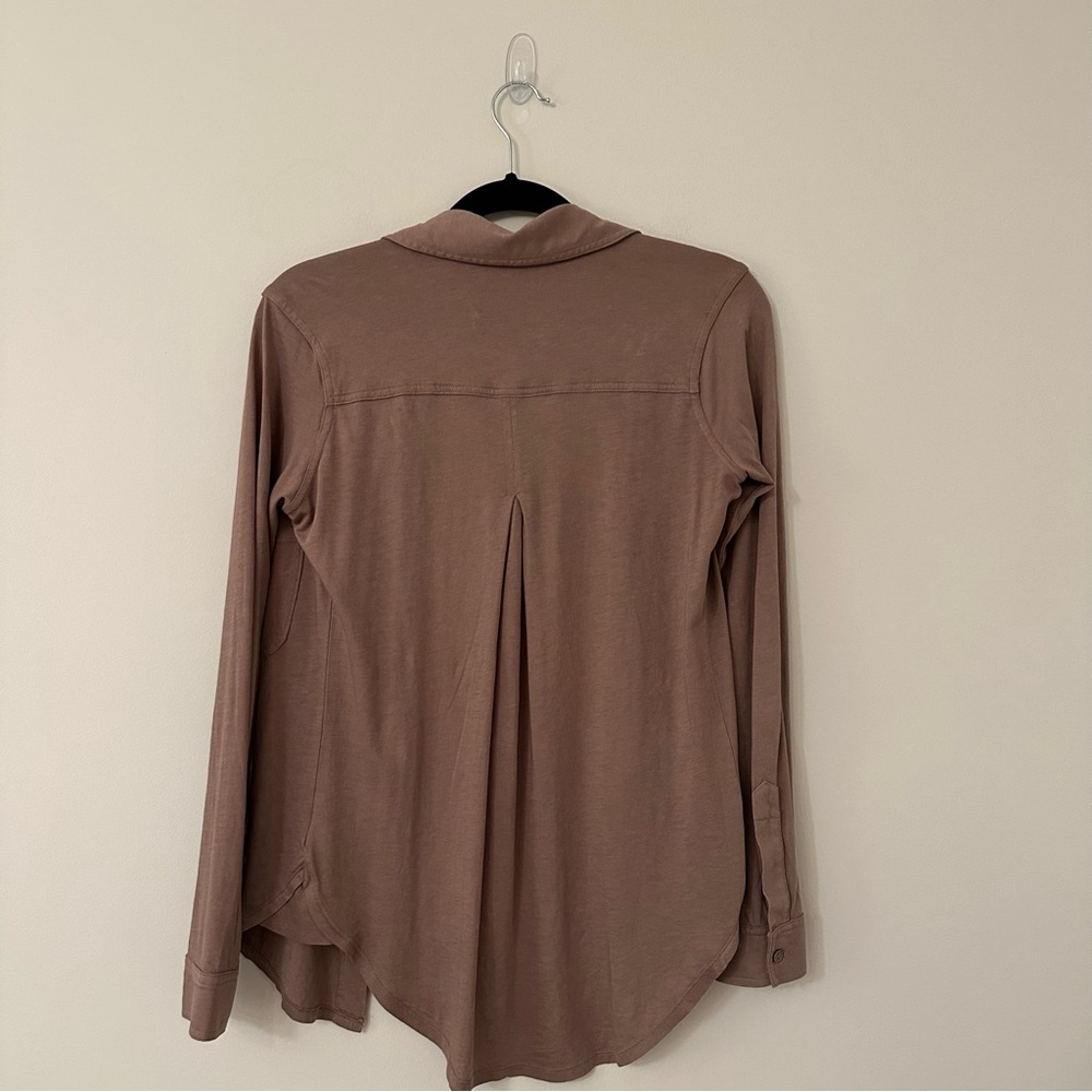 Bobi Lightweight Jersey Button Up In Java - image 6